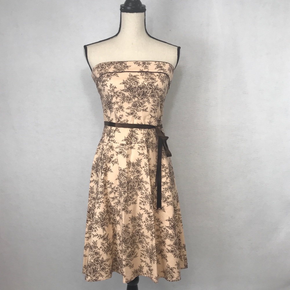 Teezeme Floral Strapped Dress Size 7